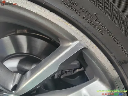 bmw 휠도색 g30 520d 화이트 차량에 잘 어울리는 고스트 크롬으로 자동차 휠 도색 후기 / BMW / 5시리즈 (G30) / 부천, 광명