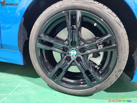 BMW 휠도색 120i 블랙유광 퀄리티 끝판왕!! / 부천, 광명