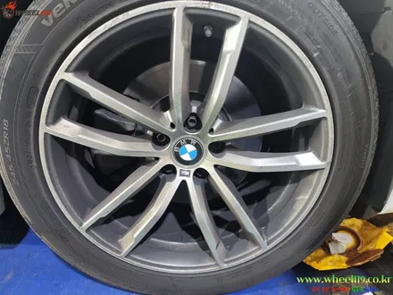 bmw 휠도색 g30 520d 화이트 차량에 잘 어울리는 고스트 크롬으로 자동차 휠 도색 후기 / BMW / 5시리즈 (G30) / 부천, 광명