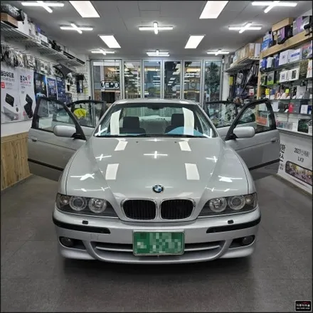 도봉구, 노원구, 강북구, 성북구, 의정부 올드 카 BMW 530 IS 어항 썬팅 애니가드 블랙 8 재작업,재시공 도봉 자동차 마을