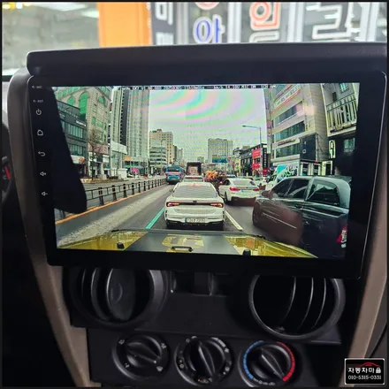 지프 랭글러 루비콘 JK 안드로이드 올인원 & 후방카메라 & 블랙박스 & 안드로이드 오토 & 카 플레이어 장착 시공 전문점 도봉 자동차 마을