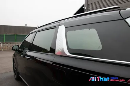 [수원신차패키지]카니발ka4+레인보우 v90 썬팅필름 시공 완료! / 수원시 오목천동