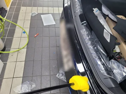 기아 K8 블랙 신차패키지 하버캠프 썬팅 시공 / 수원시 오목천동
