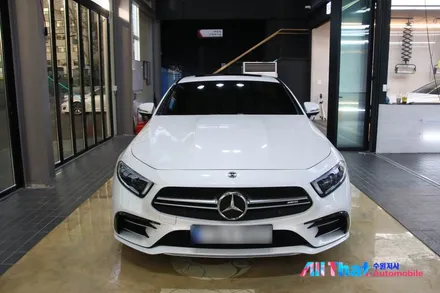 수원 벤츠 CLS 53 AMG 썬팅(하버캠프 세라믹본드), PPF 시공 / 수원시 오목천동