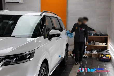 카니발  KA4 신차패키지 스타일 2번작업! / 수원시 오목천동