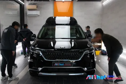 카니발 KA4 하이리무진!!! 신차패키지 대공개 / 수원시 오목천동