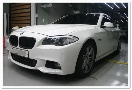 부산 스포일러 카본 랩핑 (BMW 535d) / 부산 수영구 망미동