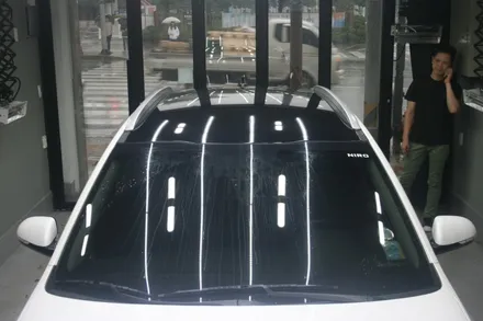 부산 루프스킨 필름은 정품시공만 하세요! (기아 니로) / 부산 수영구 망미동