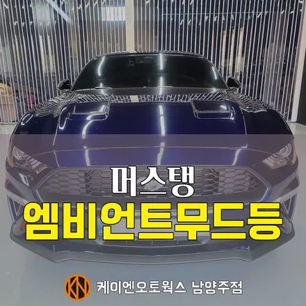 머스팅 RGB엠비언트무드등 라이트 / 자동차 실내 튜닝 / 남양주시 오남읍