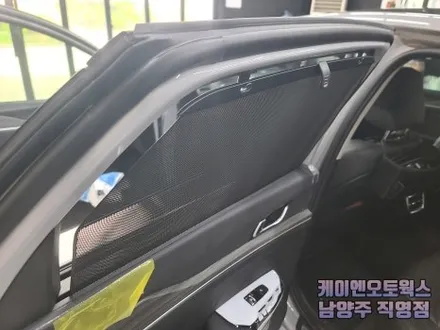 K5 DL3 페이스리프트 2열 순정 매뉴얼 커튼 햇빛 차단과 프라이버시 보호 순정 수동 커튼 시공 후기 / 남양주시 오남읍