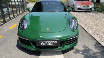 포르쉐 911 까레라 4 GTS 전체랩핑 / 경기도 광주시 문형동