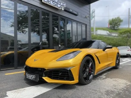 쉐보레 콜벳 C7 랩핑 / 경기도 광주시 문형동