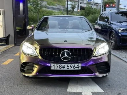 벤츠 C 클래스 카브리올레 랩핑 / 경기도 광주시 문형동