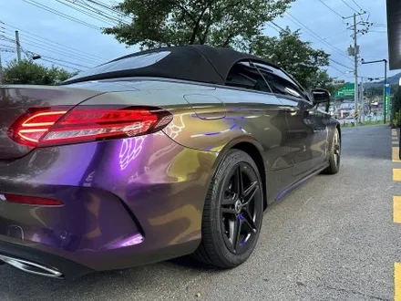 벤츠 C 클래스 카브리올레 랩핑 / 경기도 광주시 문형동