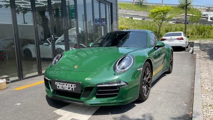 포르쉐 911 까레라 4 GTS 전체랩핑 / 경기도 광주시 문형동