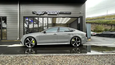 아우디 RS7 랩핑+크롬딜리트 / 경기도 광주시 문형동