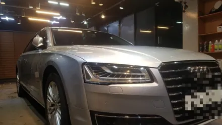 평택 광택 유리막코팅 아우디a8  차량관리는 이제부터시작!! / 경기 평택