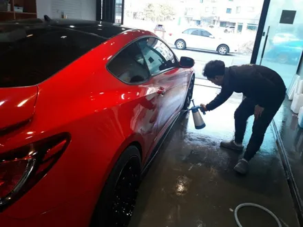 평택 광택 세라믹코팅 잘하는곳 비전동 모터케이  제네시스 쿠페 시공!! / 경기 평택