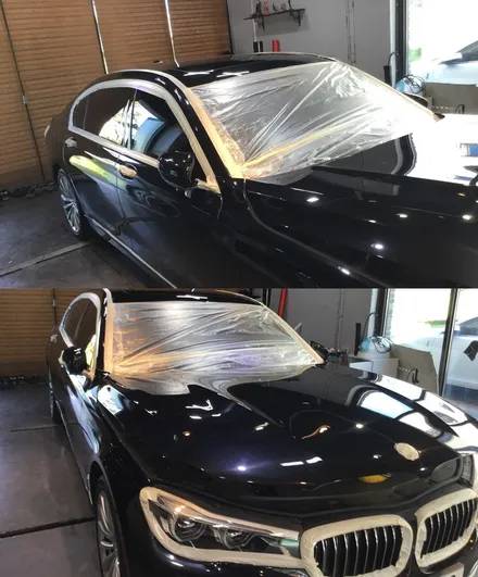 평택광택은 역시 모터케이지!!bmw7시리즈 광택시공!! / 경기 평택