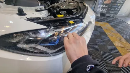 평택신차패키지 신형 bmw m4 유리막코팅/가죽코팅/헤드라이트ppf 까지~ / 경기 평택