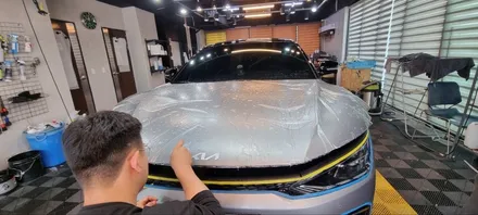 평택ppf 기아 ev6 프론트 패키지 무광ppf 시공 / 경기 평택