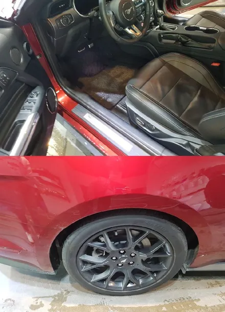세차잘하는 비전동모터케이 포드 머스탱 디테일링 세차로 새차만들기~~!! / 경기 평택