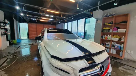 gla45amg 광택 유리막코팅 시공기 5년세월 날려버려! / 경기 평택