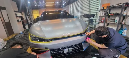평택ppf 기아 ev6 프론트 패키지 무광ppf 시공 / 경기 평택