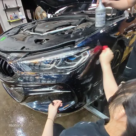 송탄ppf 보험처리 전문  BMW 8시리즈 앞범퍼·헤드라이트 완벽 보호 후기 / 경기 평택