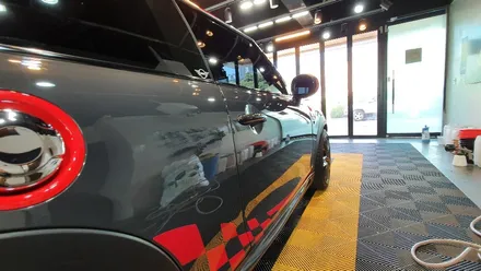 bmw미니 jcw 광택 유리막코팅 중고차에서 신차로 다시태어나다!! / 경기 평택