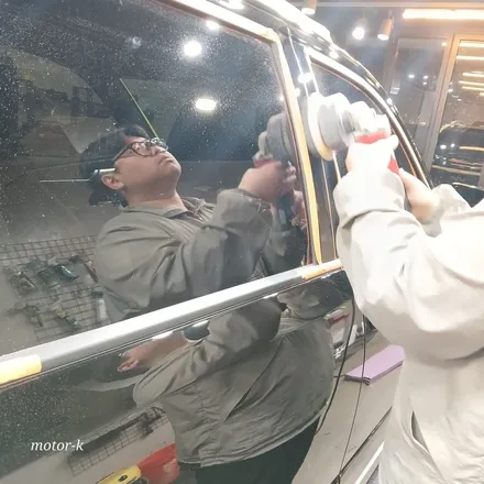 평택PPF 모하비 도어4개 광택·유리막코팅 시공기 모터케이에서 / 경기 평택