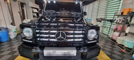 평택 고덕 손세차 벤츠 g350d 디테일링으로 묶은때 날려버려 / 경기 평택