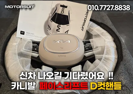 카니발 페이스리프트 D컷핸들 코튼베이지 색상 / 부천, 인천