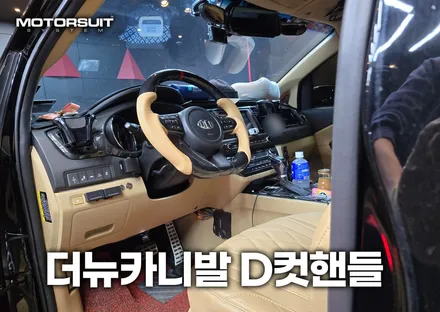 올뉴 더뉴카니발 새들브라운+디컷핸들커버 / 부천, 인천