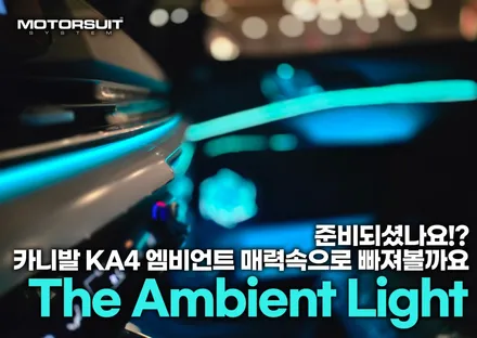 4세대 카니발 엠비언트 시각적으로 다양하게 즐겨보세요 / 부천, 인천
