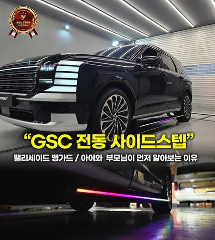 팰리세이드 뱅가드 GSC 사이드스텝, 아이와 부모님이 먼저 알아보는 이유 / 부천, 인천