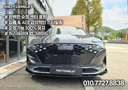더뉴그랜저 지파츠그릴 블랙 실버 다크크롬 세가지 있어요 / 부천, 인천