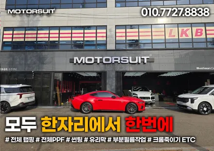 머스탱 포인트 데칼 랩핑 루프스킨 한곳에서 마무리 / 부천, 인천