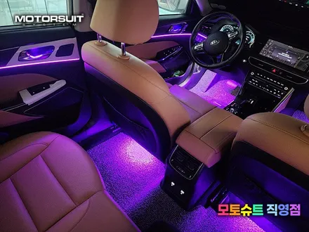 K7 프리미어 엠비언트 시공 하나만으로 확실하게 달라진 실내 이쁘죠? / 부천, 인천