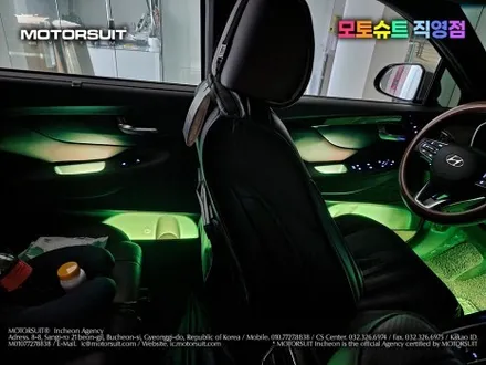 싼타페tm 엠비언트 아크릴로 깔끔하게 장착 부천 / 부천, 인천