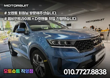 핸들커버 D컷핸들로 해보세요 만족도 최고에요 쏘렌토/카니발 / 부천, 인천