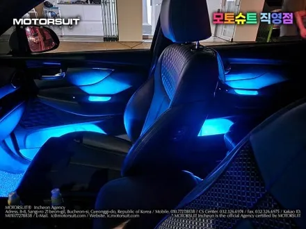 싼타페tm 엠비언트 아크릴로 깔끔하게 장착 부천 / 부천, 인천