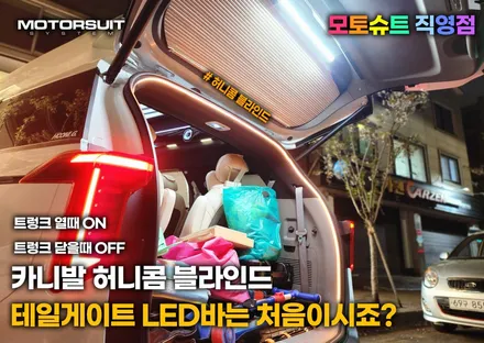 카니발 허니콤 블라인드로 자외선과 열차단하고 여행 가보자~ / 부천, 인천