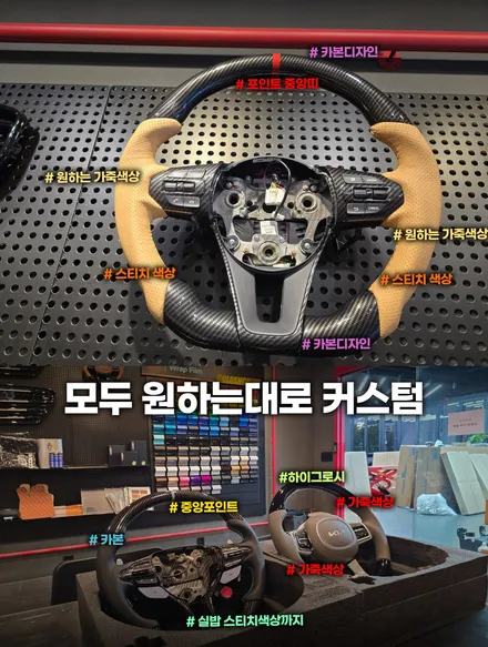 올뉴 더뉴카니발 새들브라운+디컷핸들커버 / 부천, 인천