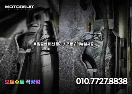 더뉴 싼타페TM 순정 활성화  라인 없는 엠비언트 무드등 튜닝 / 부천, 인천