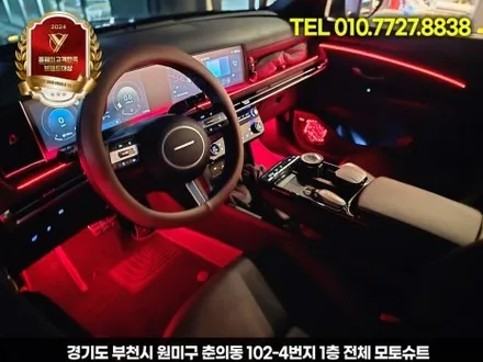 현대 투싼nx4 페이스리프트 순정연동 엠비언트 너무깔끔해요 / 부천, 인천