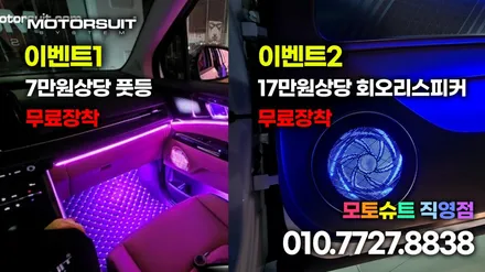 기아 카니발 ka4 엠비언트 작업 이렇게하는거에요+서비스 / 부천, 인천