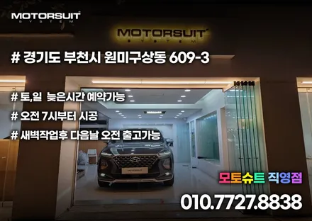 더뉴 싼타페TM 순정 활성화  라인 없는 엠비언트 무드등 튜닝 / 부천, 인천