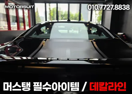 머스탱 남들과는 다른차 바이퍼라인 데칼 작업 / 부천, 인천