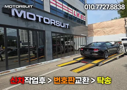 머스탱 남들과는 다른차 바이퍼라인 데칼 작업 / 부천, 인천